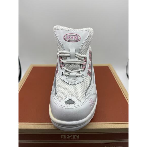 Ryn Walking Science White Pink Womens Shoes Size 6 KOR 230 *New - Picture 8 of 16